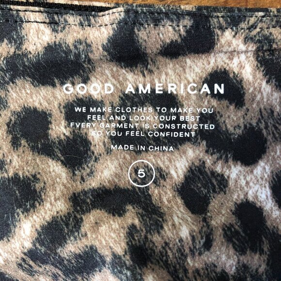 Good American Leopard Print Leggings - Picture 5 of 10
